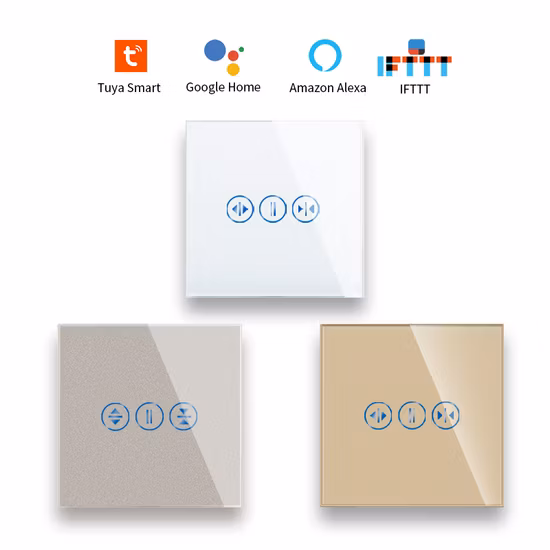 Tuya Smart Switch Zigbee WiFi Wall Switch Touch Glass Panel Switch Light Switch