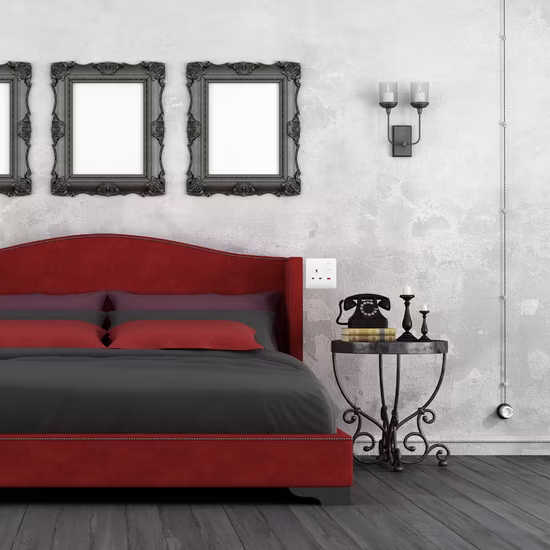 Wall Switched Socket with Button with Neon UK Standard