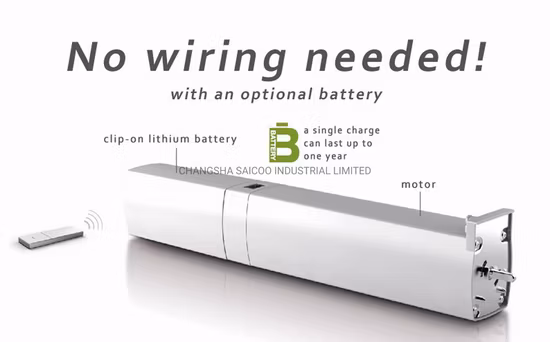Motor de cortina WiFi/Zigbee Cortina automatizada de controle remoto elétrico para casa