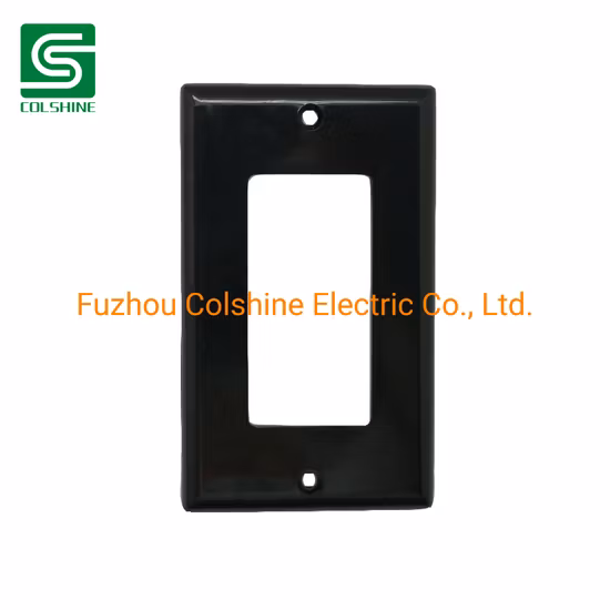 Tomada de parede frente e verso do autoteste GFCI da tomada 20A 125V do receptáculo